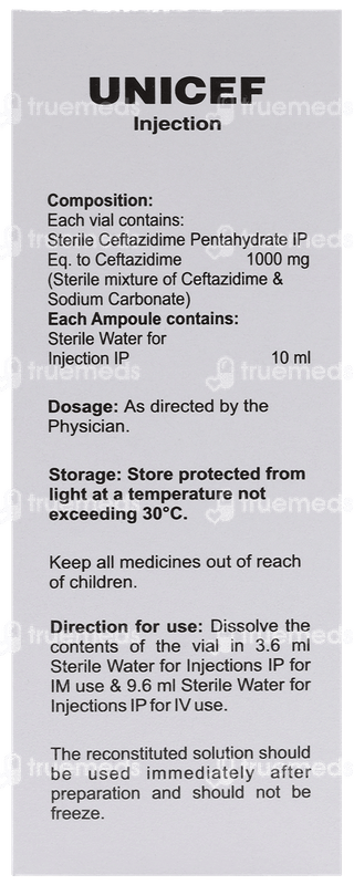 Unicef 1 GM Injection 20 ML